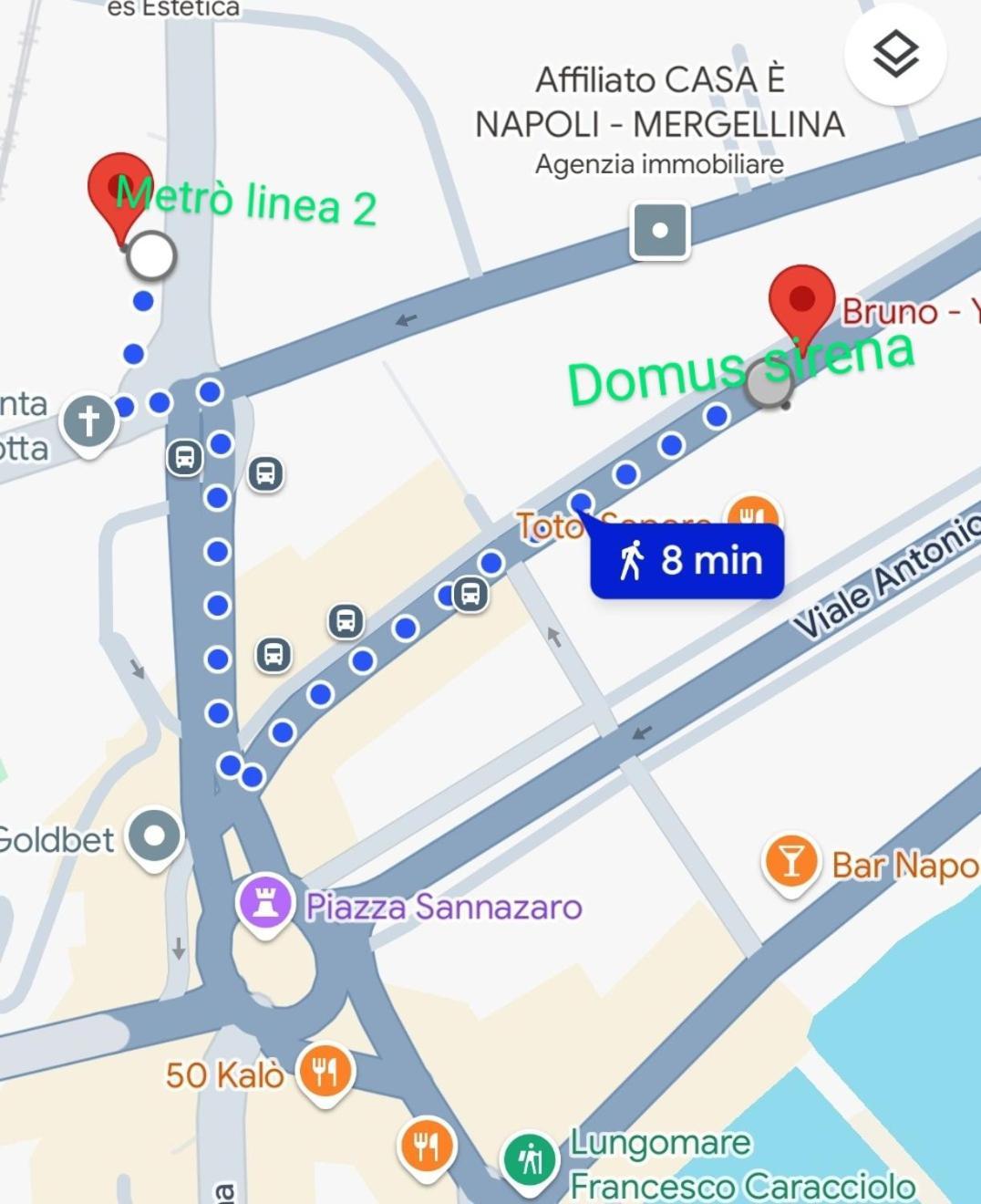 מלון נאפולי Domus Sirena מראה חיצוני תמונה